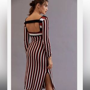 Maeve Anthropology striped dress.